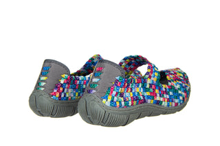 Półbuty Rock Cape Town Blue Purple Smoke 22 032875, Wielokolorowy, Materiał