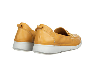 Mokasyny Bayla-161 161 711 Yellow 161359, Żółty, Skóra naturalna