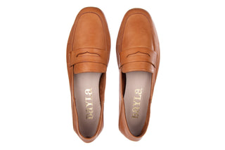 Półbuty Bayla-161 138 4060 Tan 161223, Brąz, Skóra naturalna