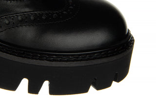 Półbuty Bayla-161 054 2894 03 Black 161383, Czarny, Skóra naturalna