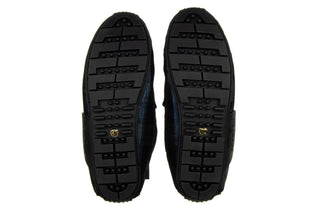 Mokasyny John Doubare Y198-109 Black 104177, Czarny, Skóra naturalna