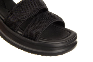 Sandały Azaleia Tania Soft Therapy Pap Black 198022, Czarny, Materiał
