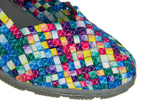Półbuty Rock Cape Town Blue Purple Smoke 22 032875, Wielokolorowy, Materiał