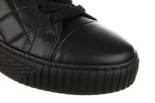 Półbuty Bayla-159 4184 076-P Czarny Lico 159068, Skóra naturalna