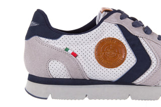 Sneakersy Aviazione Navale AN104 Grey, Szary/ Biały, Materiał