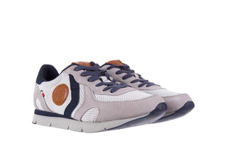 Sneakersy Aviazione Navale AN104 Grey, Szary/ Biały, Materiał