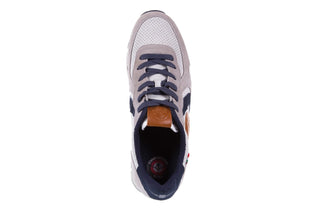 Sneakersy Aviazione Navale AN104 Grey, Szary/ Biały, Materiał