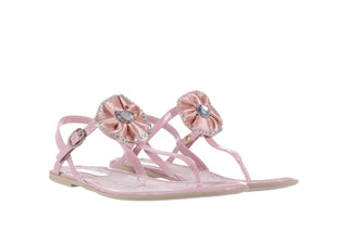 Sandały AZALEIA 130 132 PATENT PINK, Róż, Guma