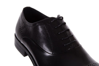 Półbuty Bayla-122 AT1328-1 Black, Czarny, Skóra naturalna