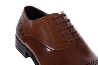 Półbuty Bayla-122 AT1328-1 Brown, Brąz, Skóra naturalna