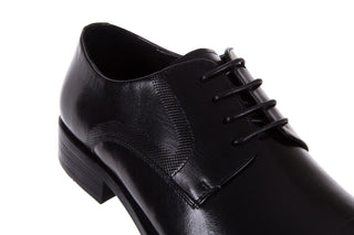 Półbuty Bayla-122 AT1329-1 Black, Czarny, Skóra naturalna