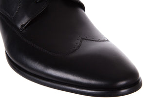 Półbuty Bayla-122 AT1350-1 Black, Czarny, Skóra naturalna