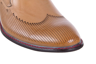 Półbuty Bayla-122 AT160-4 Apricot, Beż, Skóra naturalna