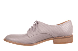 Półbuty Bayla-156 3301 Mustang Szary Ł7, Skóra naturalna