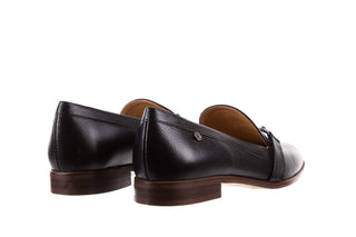 Półbuty Bayla-156 3343 Czarne, Skóra naturalna