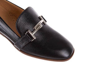 Półbuty Bayla-156 3343 Czarne, Skóra naturalna