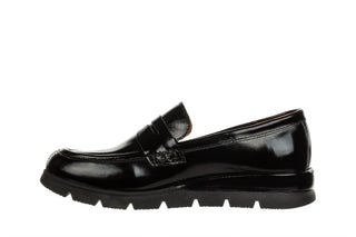 Mokasyny Bayla-161 158 25110 Black Patent 161747, Czarny, Skóra naturalna