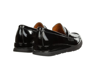 Mokasyny Bayla-161 158 25110 Black Patent 161747, Czarny, Skóra naturalna