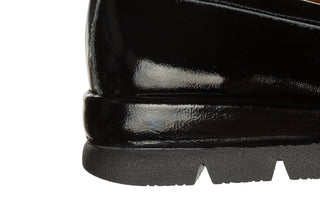 Mokasyny Bayla-161 158 25110 Black Patent 161747, Czarny, Skóra naturalna