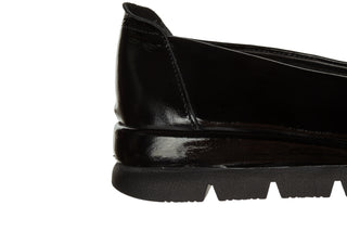 Baleriny Bayla-161 158 25109 Black Patent 161745, Czarny, Skóra naturalna