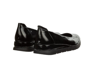 Baleriny Bayla-161 158 25109 Black Patent 161745, Czarny, Skóra naturalna