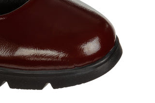 Baleriny Bayla-161 158 25109 Bordo Patent 161746, Skóra naturalna