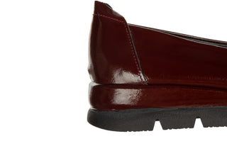 Baleriny Bayla-161 158 25109 Bordo Patent 161746, Skóra naturalna