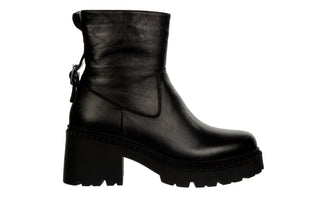 Botki Bayla-161 138 26205 Black 161743, Czarny, Skóra naturalna