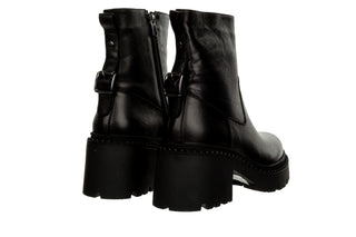 Botki Bayla-161 138 26205 Black 161743, Czarny, Skóra naturalna