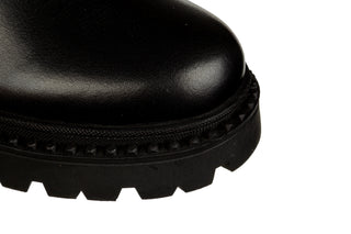 Botki Bayla-161 138 26205 Black 161743, Czarny, Skóra naturalna