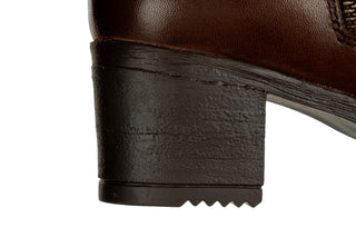 Botki Bayla-161 077 51460 320 Brown 161742, Brązowy, Skóra naturalna