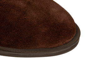 Botki Bayla-161 138 26602 Brown Suede 161744, Brązowy, Skóra naturalna