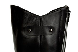 Kozaki Bayla-161 077 46514 Black 161737, Czarny, Skóra naturalna