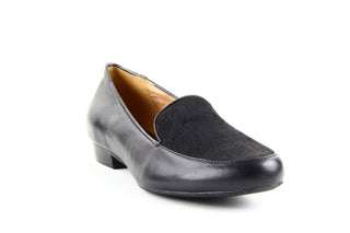 Półbuty Bayla 1358-11 Black Black Black, Czarny, Skóra naturalna