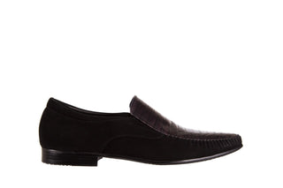 Mokasyny Brooman 1352-46EA Black, Czarny, Skóra naturalna