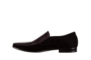 Mokasyny Brooman 1352-46EA Black, Czarny, Skóra naturalna