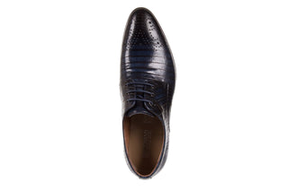 Półbuty Brooman 1356-35H593 Blue, Granat, Skóra naturalna