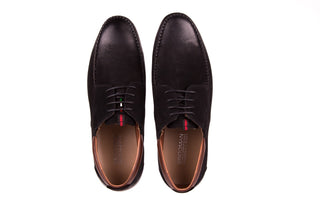 Półbuty Brooman 7769-12H642 Black 18, Czarny, Skóra naturalna