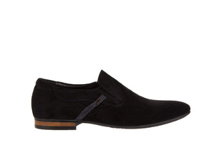 Półbuty Brooman A8115-106-2 Black 104046, Czarny, Skóra naturalna
