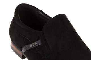 Półbuty Brooman A8115-106-2 Black 104046, Czarny, Skóra naturalna