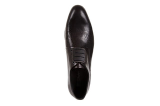 Półbuty Brooman DA8111-101-1 Black, Czarny, Skóra naturalna