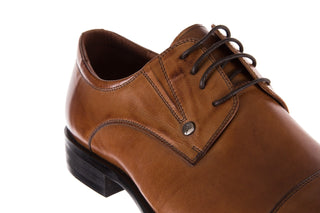 Półbuty Brooman H8089158 Coffee, Brąz, Skóra naturalna