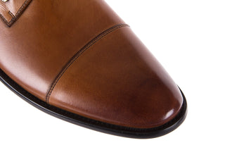 Półbuty Brooman H8089158 Coffee, Brąz, Skóra naturalna