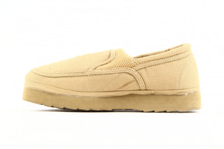 Półbuty Fancy Elastic Beige, Beż, Materiał