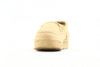 Półbuty Fancy Elastic Beige, Beż, Materiał