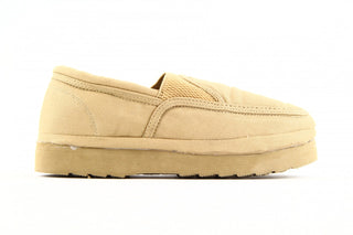 Półbuty Fancy Elastic Beige, Beż, Materiał