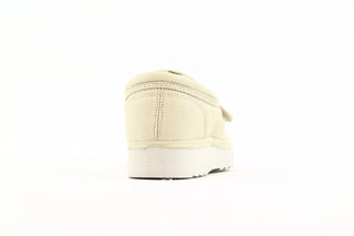 Półbuty Fancy Velcro Ivory, Beż, Materiał