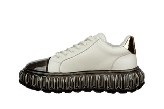 Półbuty John Doubare CC2881 White, Biały, Skóra naturalna