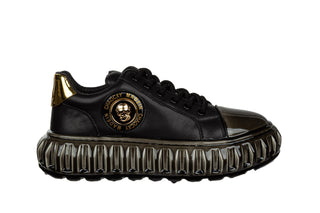 Półbuty John Doubare CC2881 Black, Czarny, Skóra naturalna