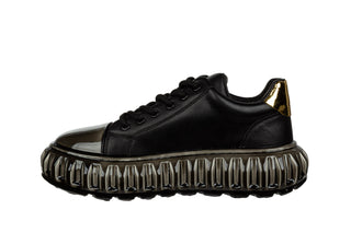 Półbuty John Doubare CC2881 Black, Czarny, Skóra naturalna